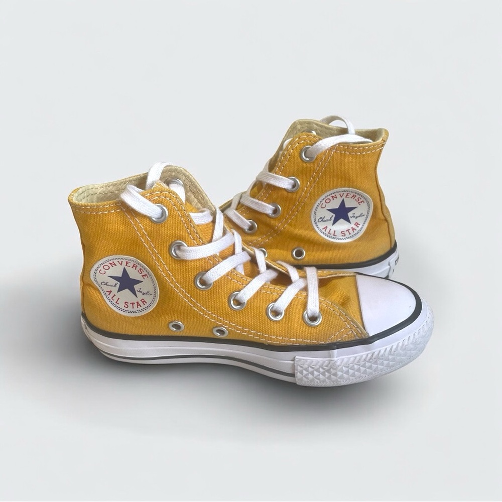Converse Kid's Chuck Taylor All Star High-Tops Yellow 10.5